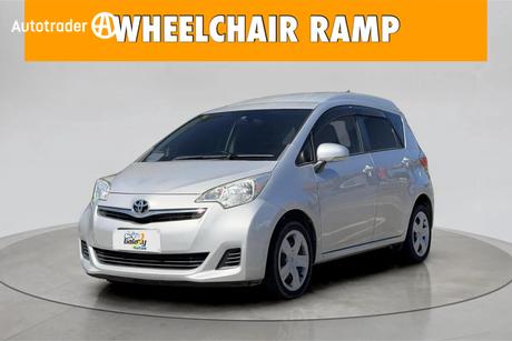 Silver 2012 Toyota Ractis Hatch