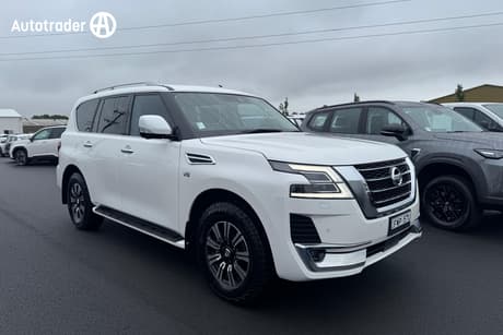 White 2020 Nissan Patrol Wagon Ti-L (4X4)