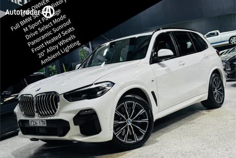 White 2020 BMW X5 Wagon Xdrive 30D