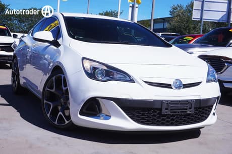White 2015 Holden Astra Hatchback Vxr