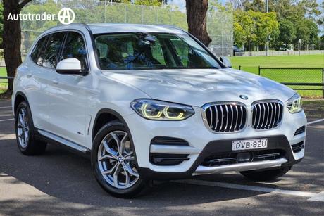 White 2018 BMW X3 Wagon Xdrive 30I