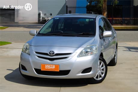 Silver 2007 Toyota Yaris Sedan Yrs