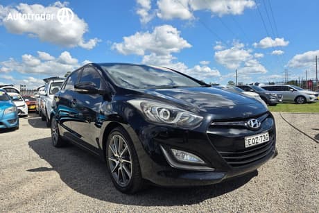 Black 2013 Hyundai I30 Hatchback Sr