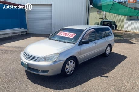 Silver 2007 Mitsubishi Lancer Wagon Es
