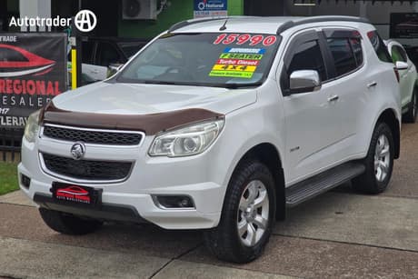 White 2013 Holden Colorado 7 Wagon Ltz (4X4)