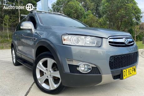 Grey 2013 Holden Captiva Wagon 7 Lx (4X4)