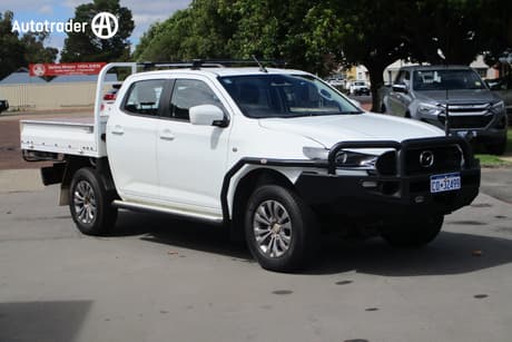 White 2022 Mazda BT-50 Dual Cab Chassis Xt (4X4)