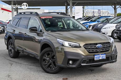Grey 2021 Subaru Outback Wagon Awd Sport