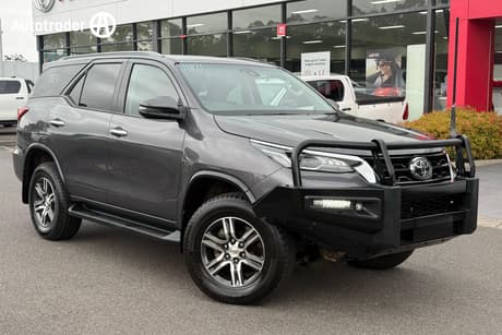 Grey 2021 Toyota Fortuner Wagon Gxl