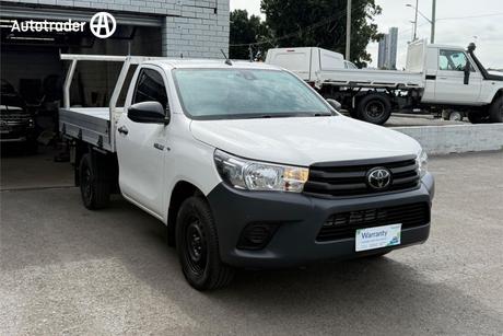 White 2021 Toyota Hilux Cab Chassis Workmate