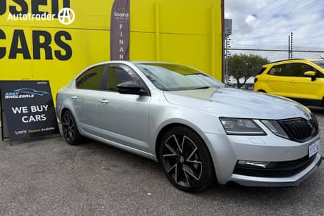 Silver 2019 Skoda Octavia Sedan SPORT NE MY20