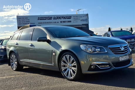 Grey 2014 Holden Calais Sportswagon V