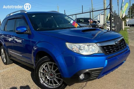 Blue 2011 Subaru Forester Wagon S-Edition