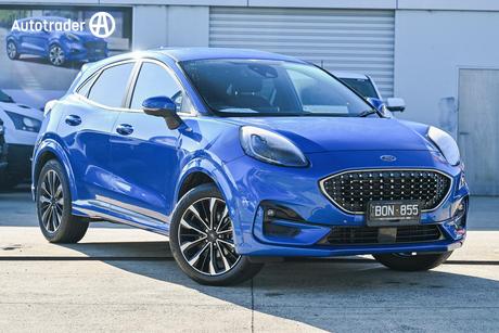 Blue 2020 Ford Puma Hatchback St-Line V