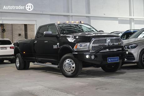 Black 2018 RAM 3500 Dual Cab Utility Laramie (4X4) - Truck Licence