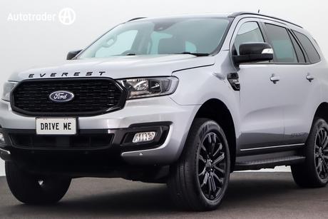 Silver 2021 Ford Everest Wagon Sport (Rwd)