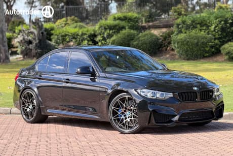Black 2017 BMW M3 Sedan