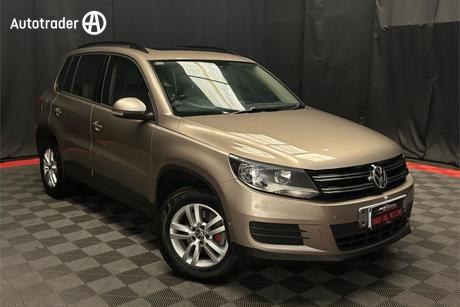 Beige 2011 Volkswagen Tiguan Wagon 103 Tdi