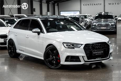 White 2017 Audi S3 Hatchback Sportback 2.0 Tfsi S Tronic