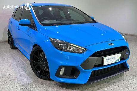 Blue 2016 Ford Focus Hatchback Rs