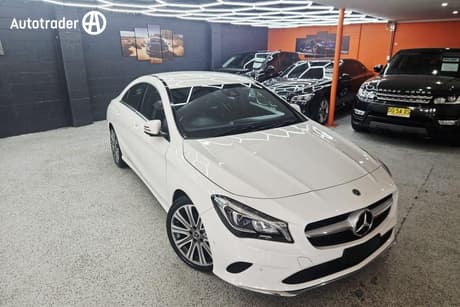 White 2018 Mercedes-Benz CLA220 Coupe D