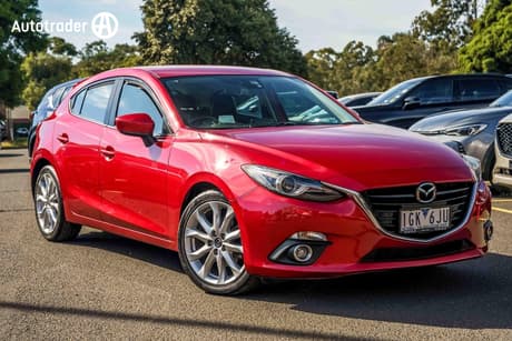 Red 2015 Mazda 3 Hatchback Sp25 Gt