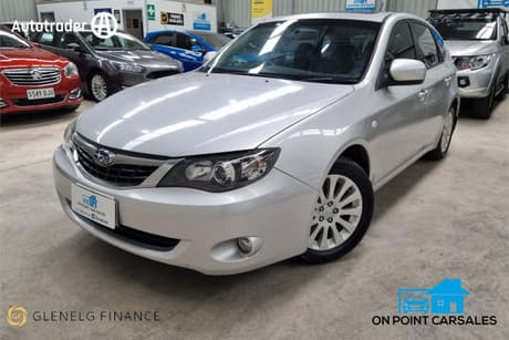 Silver 2009 Subaru Impreza Hatchback Rx (Awd)