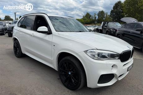 White 2016 BMW X5 Wagon Sdrive 25D