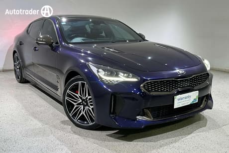 Blue 2021 Kia Stinger Sedan Gt (Black Leather)