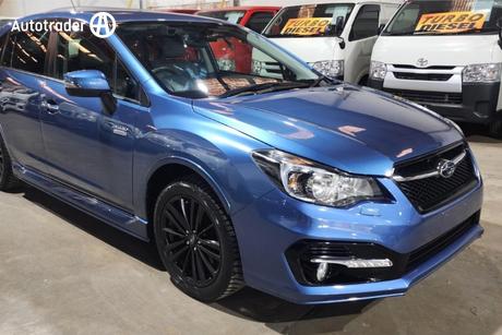 Blue 2016 Subaru Impreza Wagon