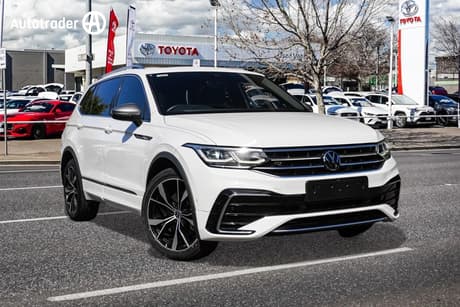 White 2022 Volkswagen Tiguan Wagon Allspace 162Tsi R-Line