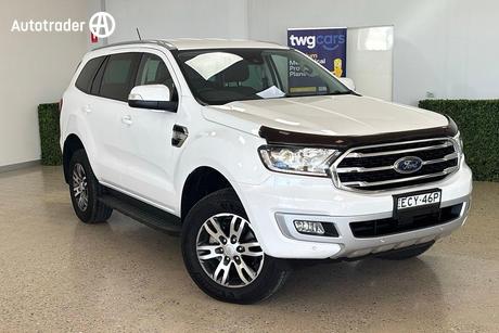 White 2019 Ford Everest Wagon Trend (4Wd 7 Seat)