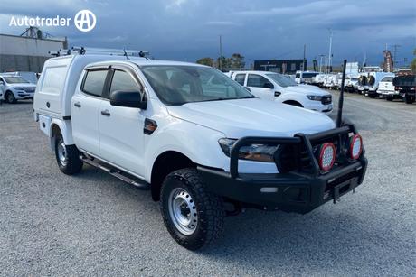 White 2020 Ford Ranger Double Cab Chassis Xl 3.2 (4X4)