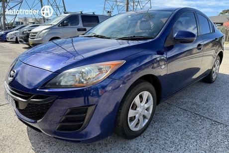 Blue 2009 Mazda 3 Sedan Neo