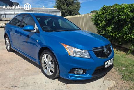 Blue 2014 Holden Cruze Sedan Sri