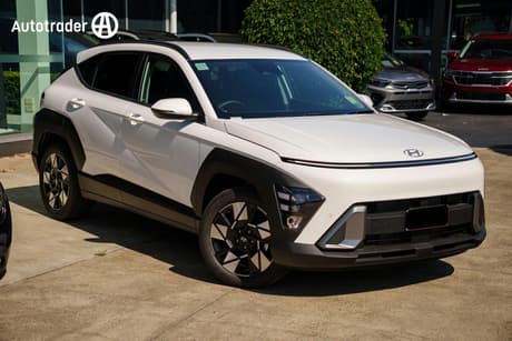 White 2025 Hyundai Kona Wagon Elite