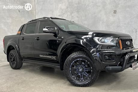 Black 2021 Ford Ranger Double Cab Pick Up Wildtrak 2.0 (4X4)