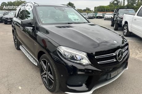 Black 2016 Mercedes-Benz GLE43 Wagon 4Matic