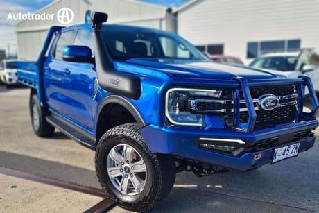 Blue 2023 Ford Ranger Double Cab Chassis Xlt 3.0 (4X4)