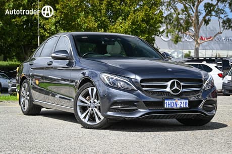 Grey 2014 Mercedes-Benz C200 Sedan