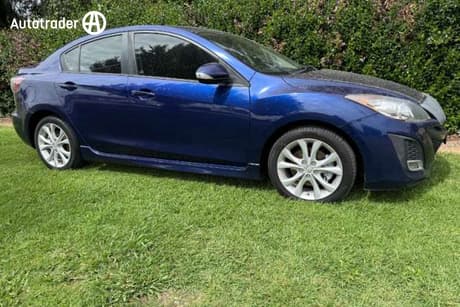 Blue 2009 Mazda 3 Sedan Sp25
