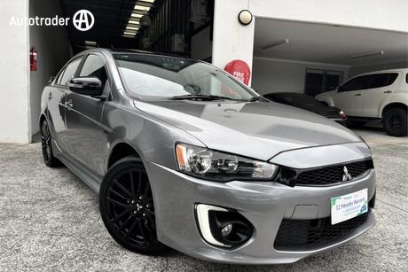 Grey 2017 Mitsubishi Lancer Sedan Black Edition (Es)