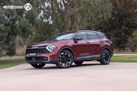 Red 2023 Kia Sportage Wagon Sx+ (Fwd)