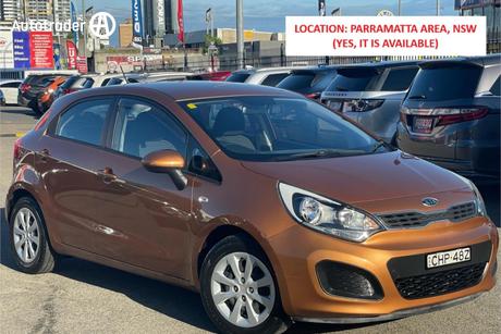 Bronze 2012 Kia RIO Hatchback S