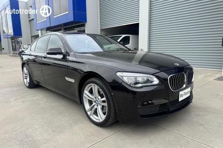Black 2013 BMW 730D Sedan