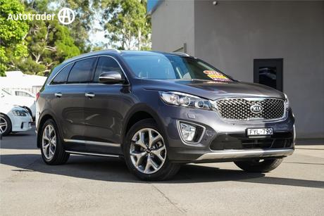 Grey 2016 Kia Sorento Wagon Platinum (4X4)