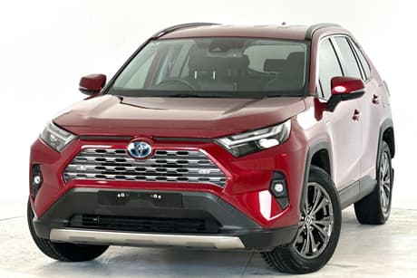 Red 2022 Toyota RAV4 Wagon Gxl (2Wd) Hybrid