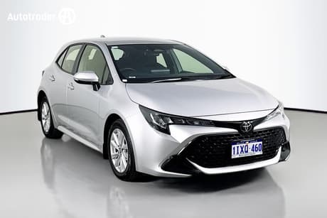 Silver 2024 Toyota Corolla Hatchback Ascent Sport