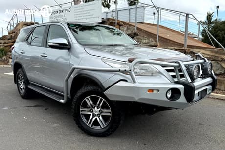Silver 2016 Toyota Fortuner Wagon Gx