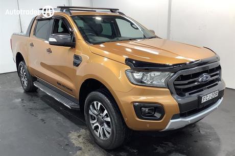 Orange 2018 Ford Ranger Double Cab Pick Up Wildtrak 2.0 (4X4)